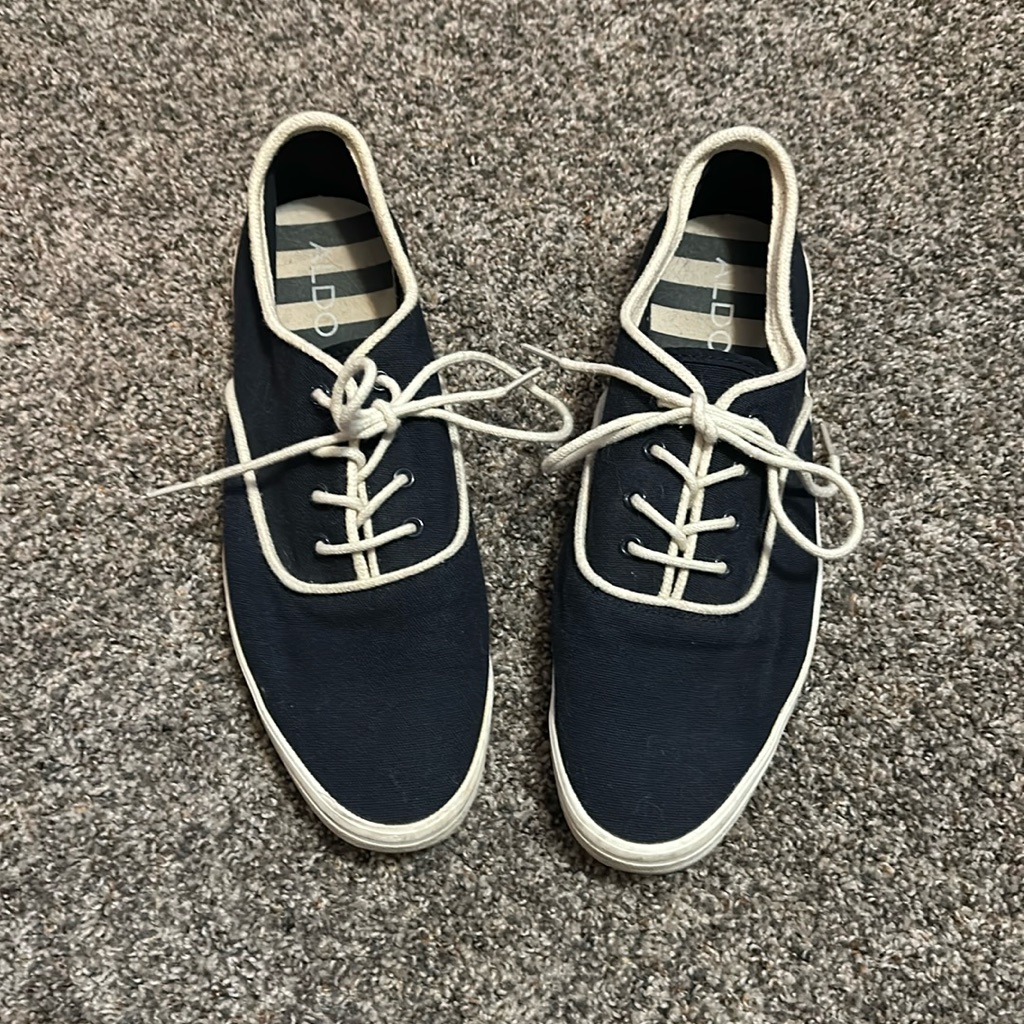 Aldo Canvas Men’s Shoes Size 9.5